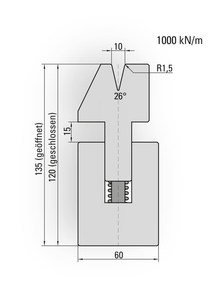 Lengte: 835mm - Gewicht: 42.4 kg