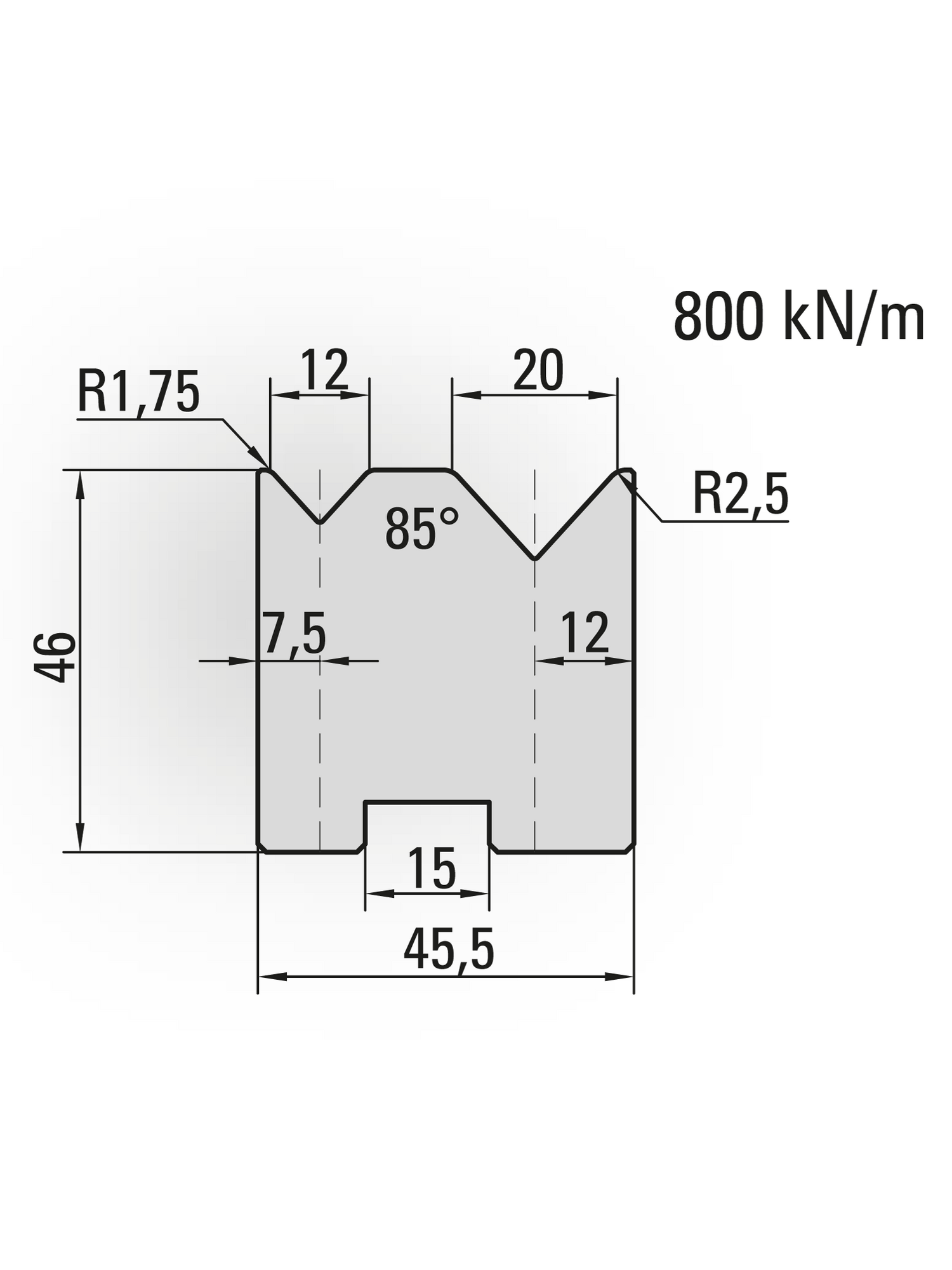 Lengte: 415mm - Gewicht: 6 kg