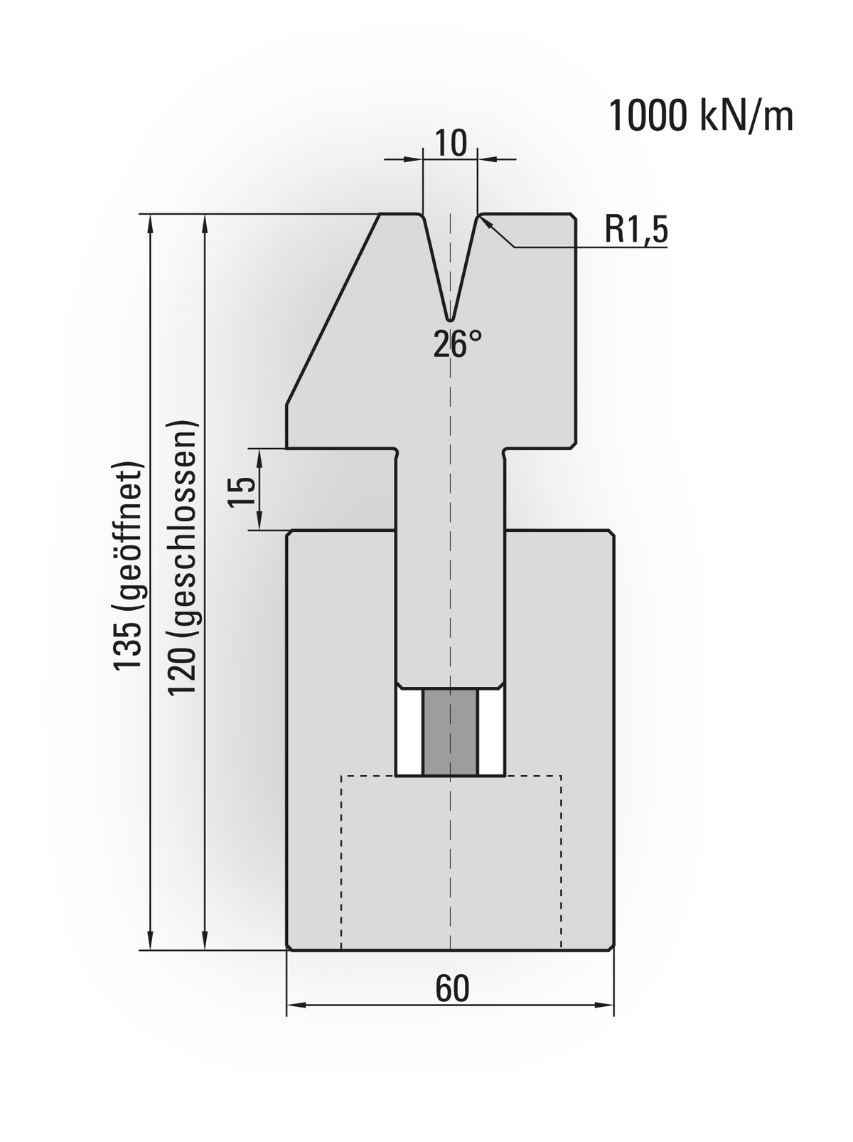 Lengte: 415mm - Gewicht: 21.1 kg