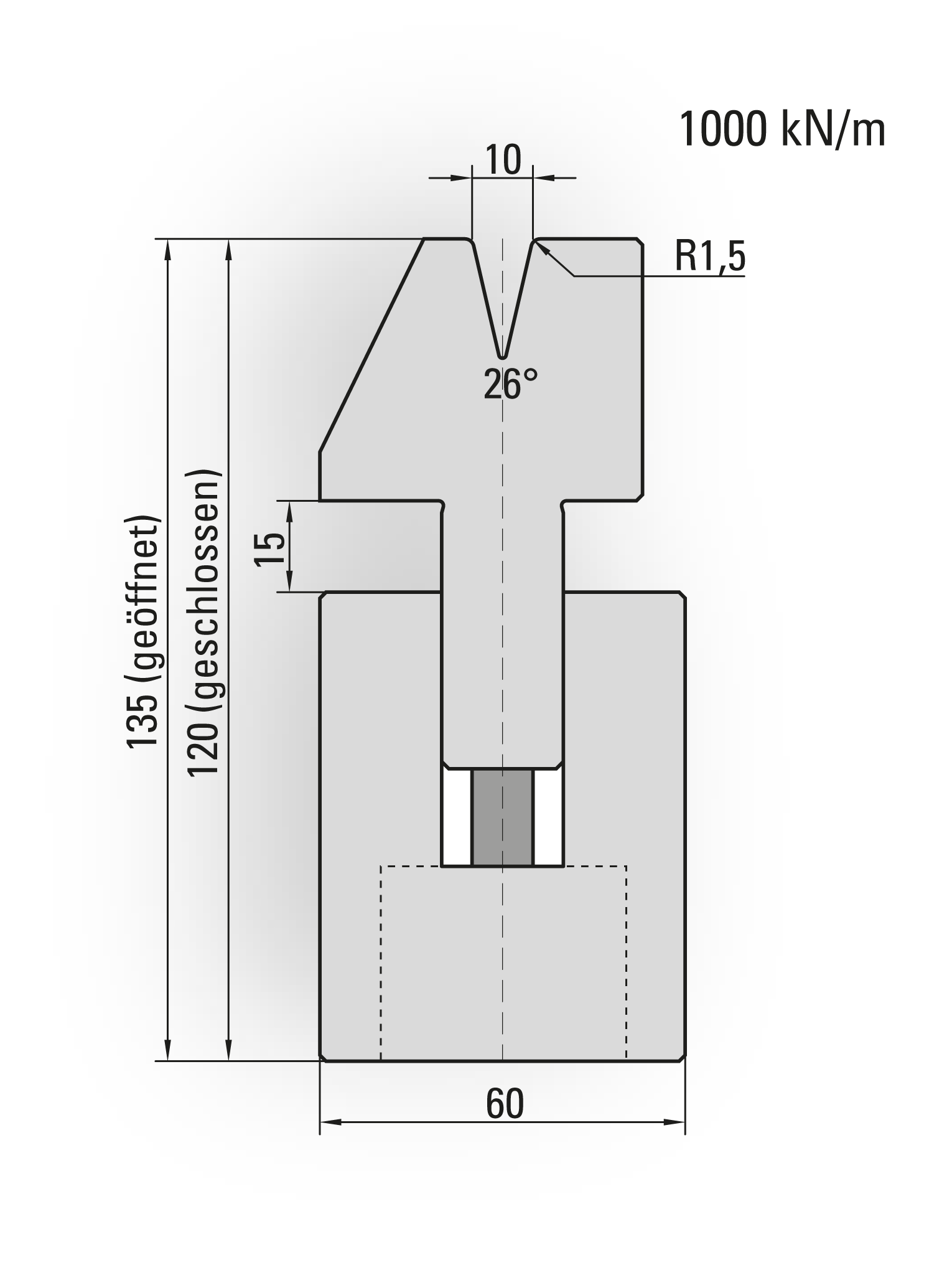 Lengte: 415mm - Gewicht: 21.1 kg