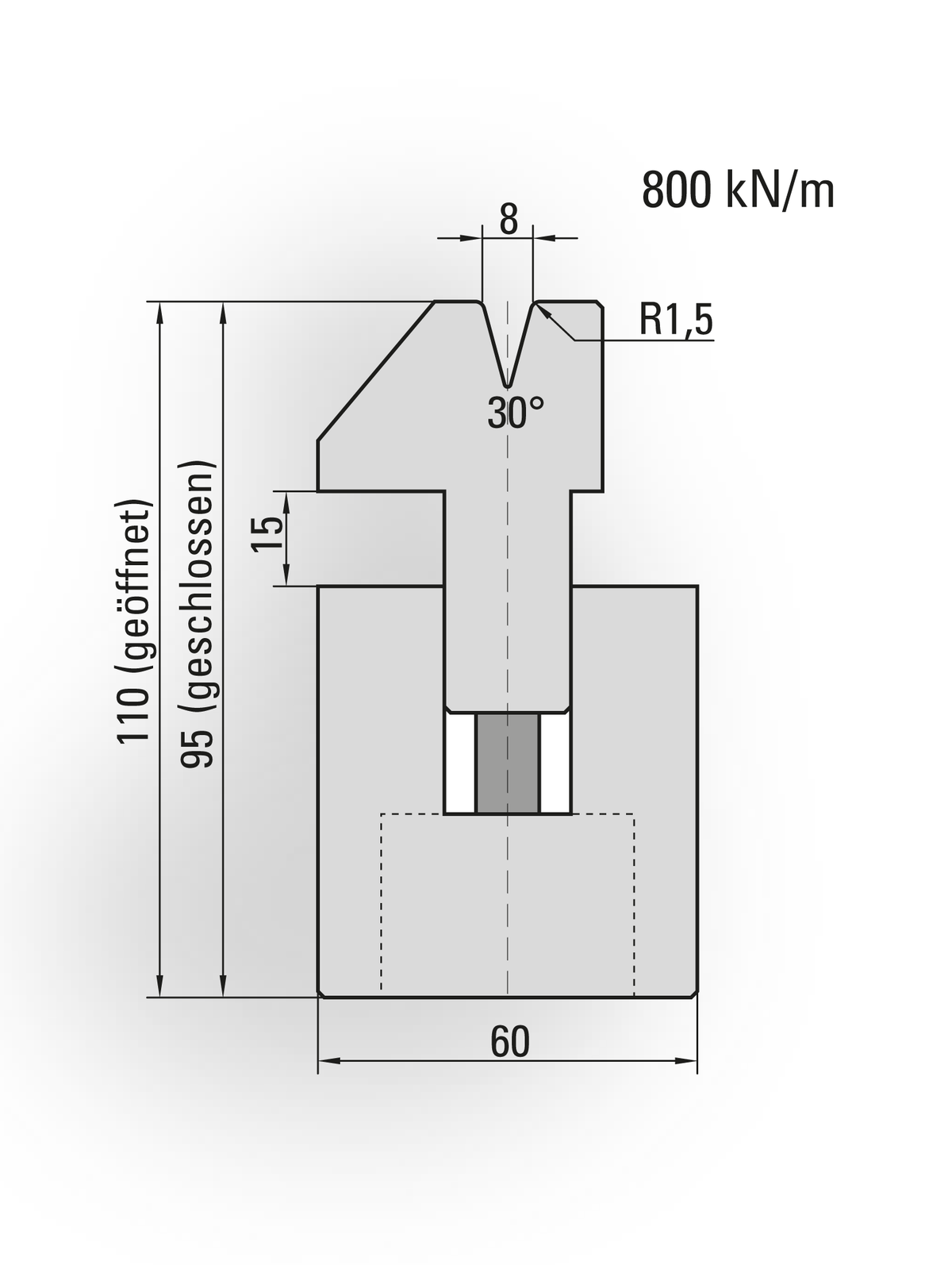 Lengte: 415mm - Gewicht: 16.2 kg