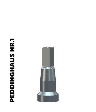 Peddinghaus pons Nr.1/Geka GN5-15 vierkant