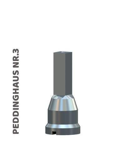 Peddinghaus pons nr.3 vierkant