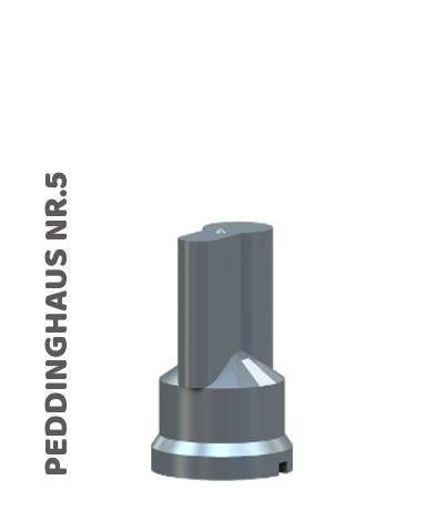Peddinghaus pons Nr.4/Geka GN5-27 t.b.v. Europese cilindrisch sleutelgat 10.5mmx17.5mmx33.5mm