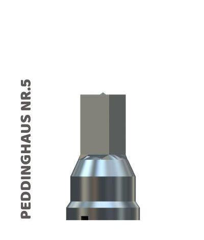 Peddinghaus pons nr.5 vierkant