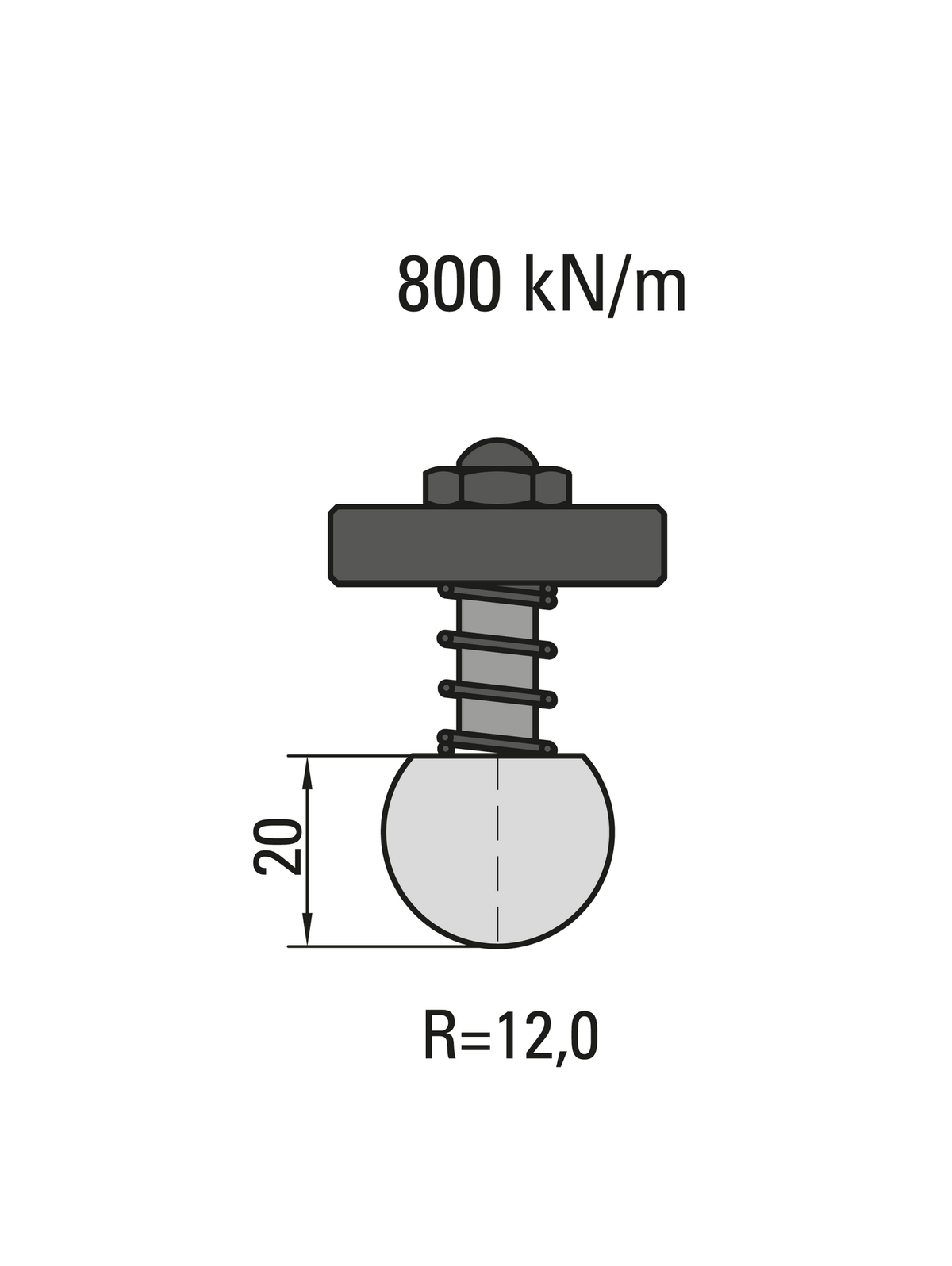 Lengte: 415mm - Gewicht: 1.3 kg