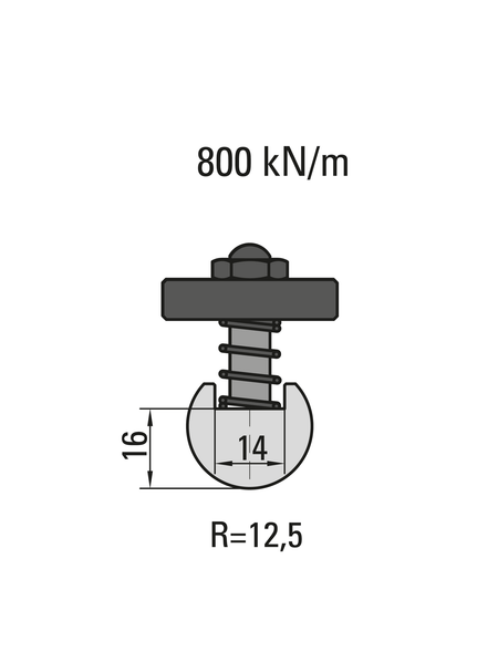 Lengte: 415mm - Gewicht: 1.2 kg