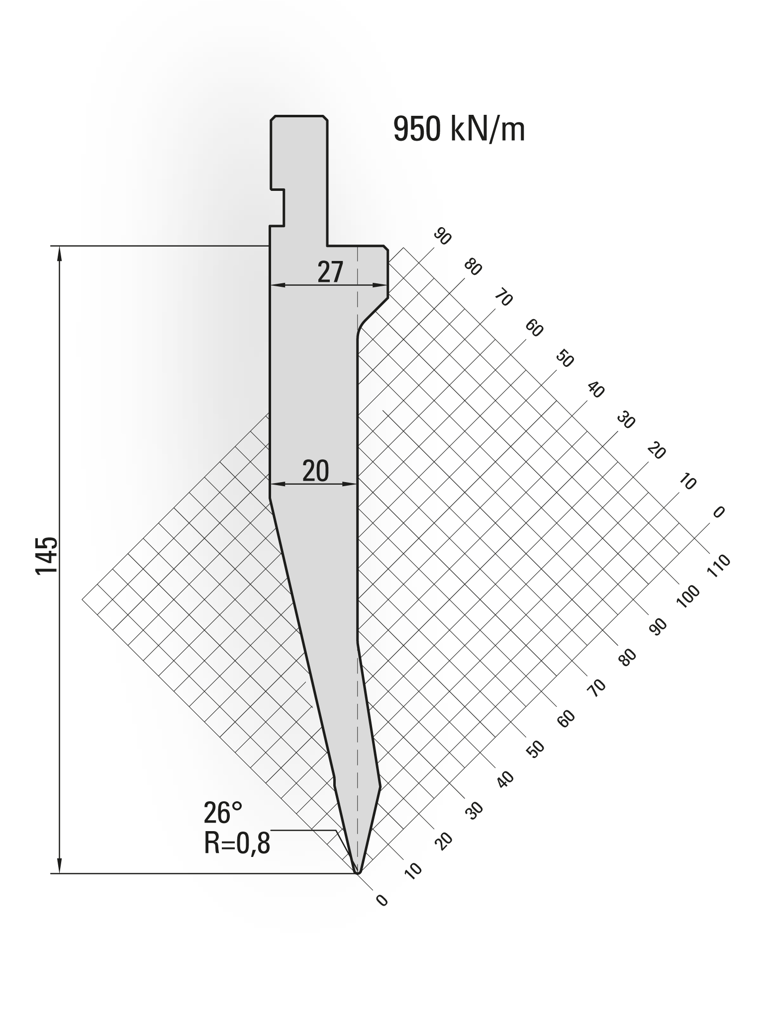 Lengte: 415mm - Gewicht: 8.8 kg