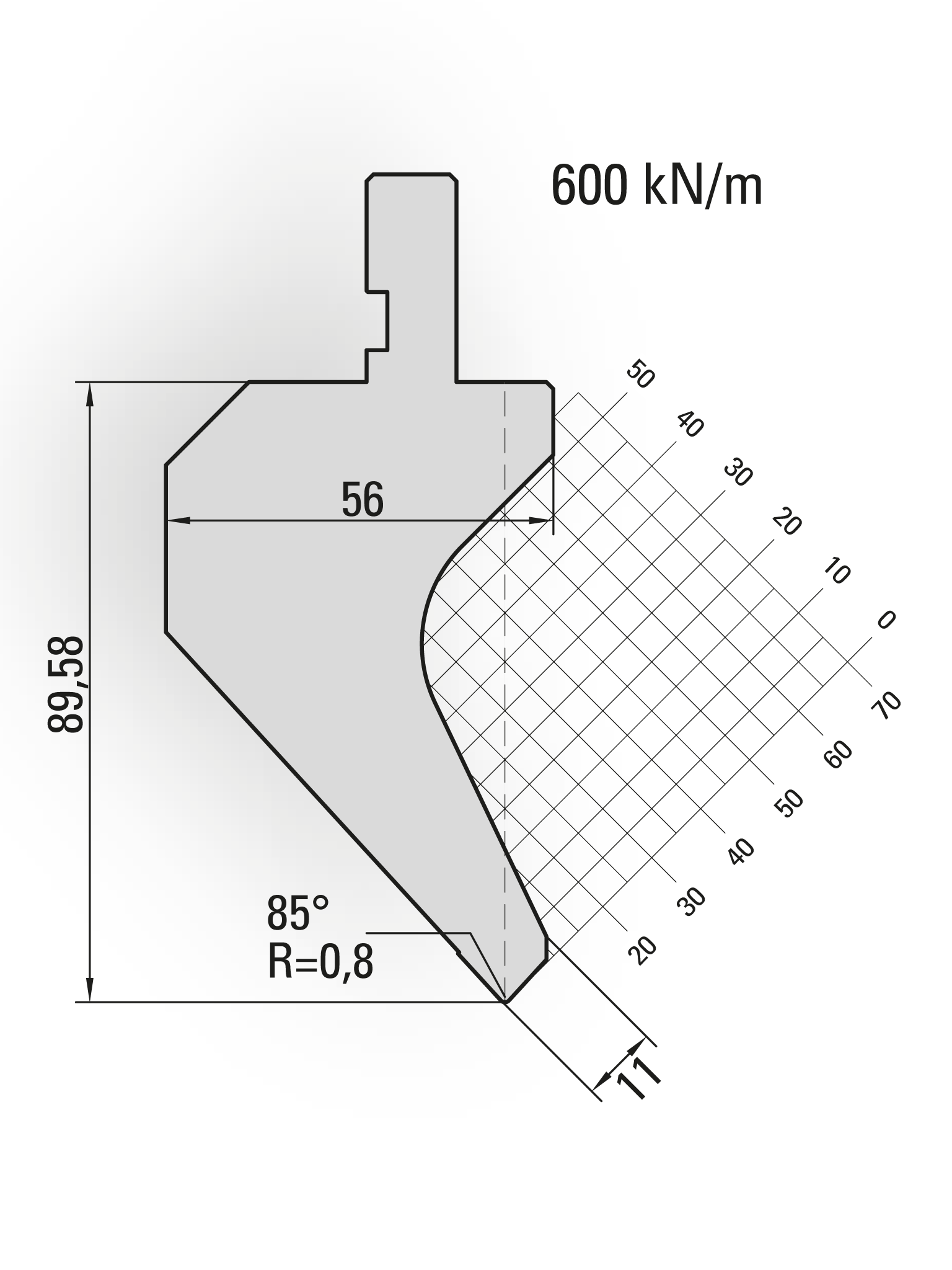 Lengte: 415mm - Gewicht: 10.4 kg