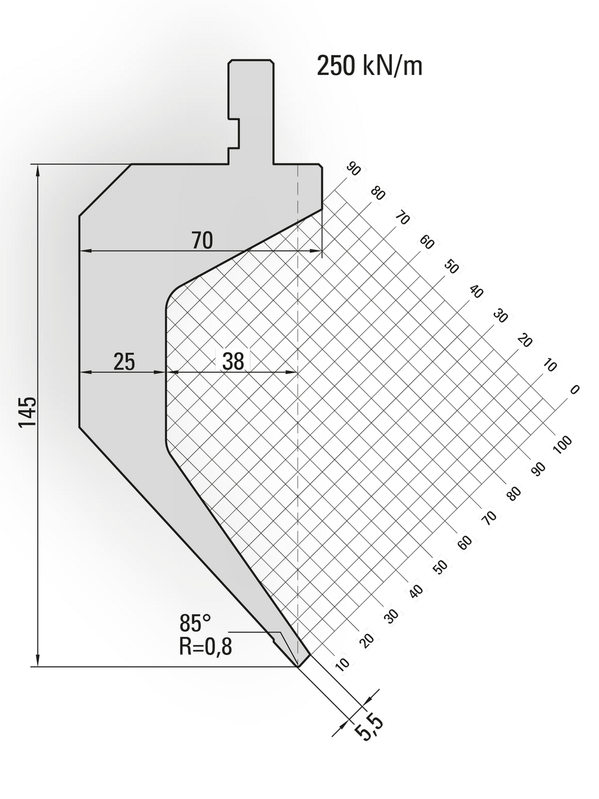 Lengte: 415mm - Gewicht: 13.8 kg