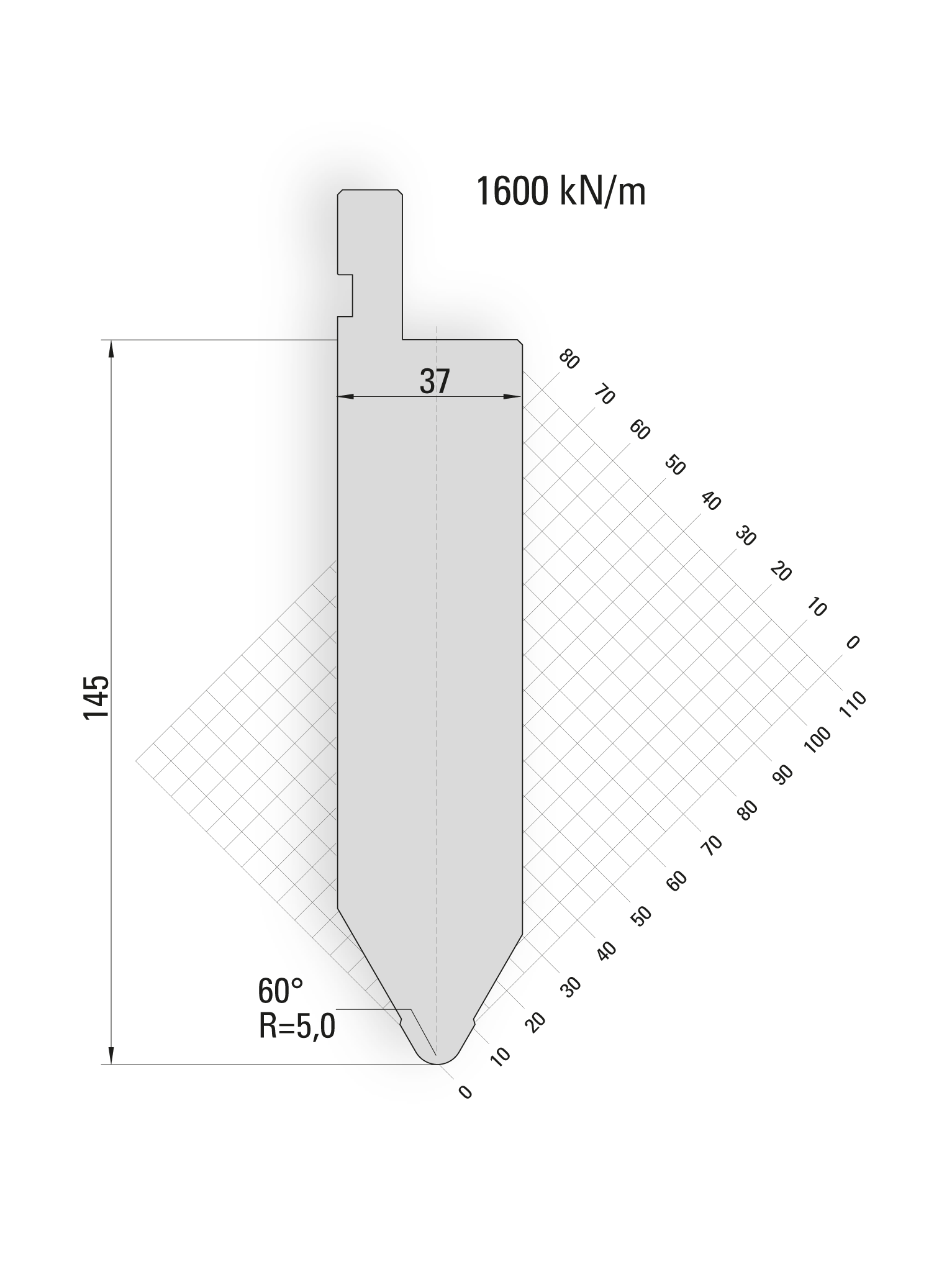 Lengte: 415mm - Gewicht: 17.1 kg