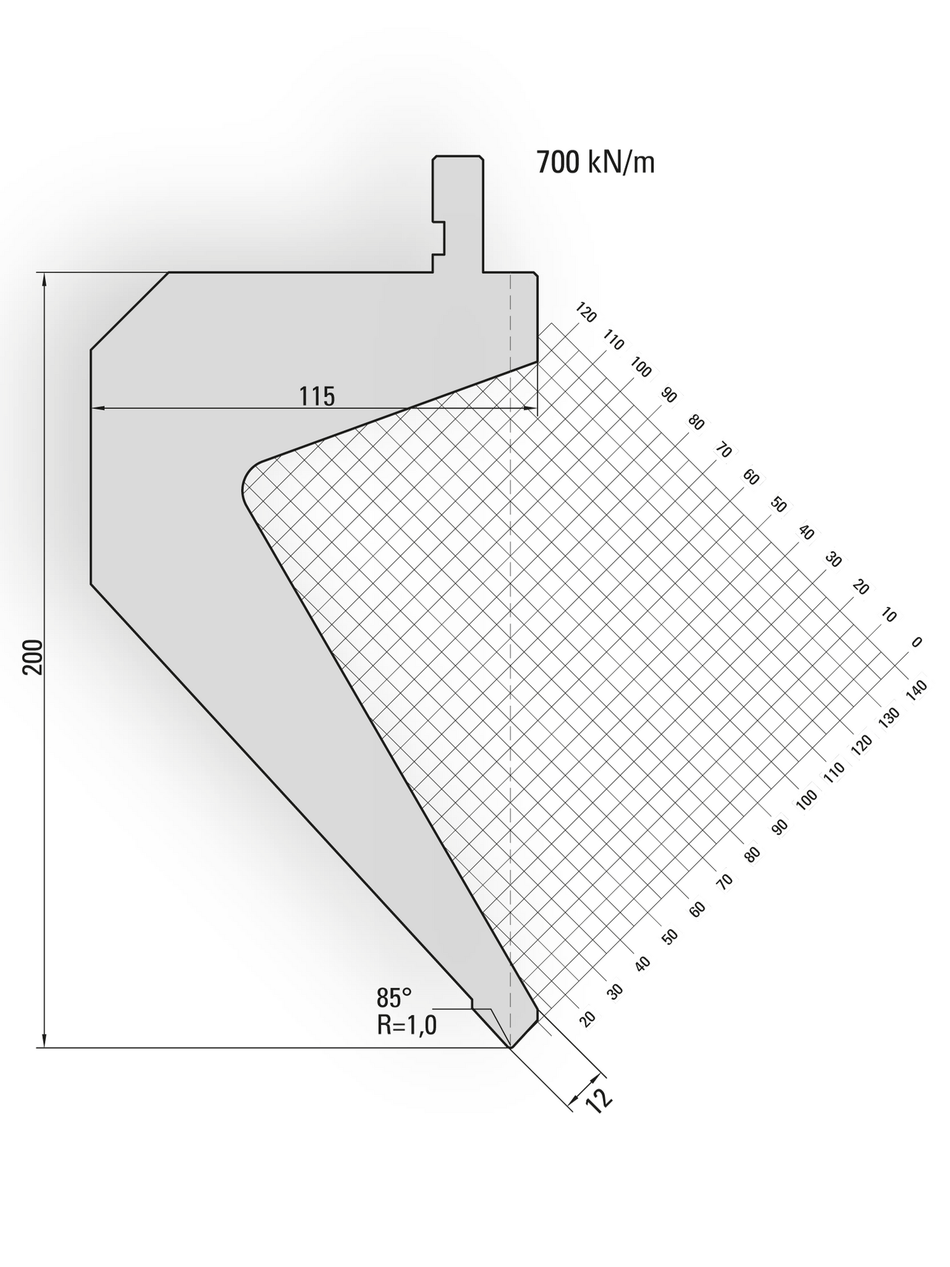 Lengte: 505mm - Gewicht: 39.5 kg