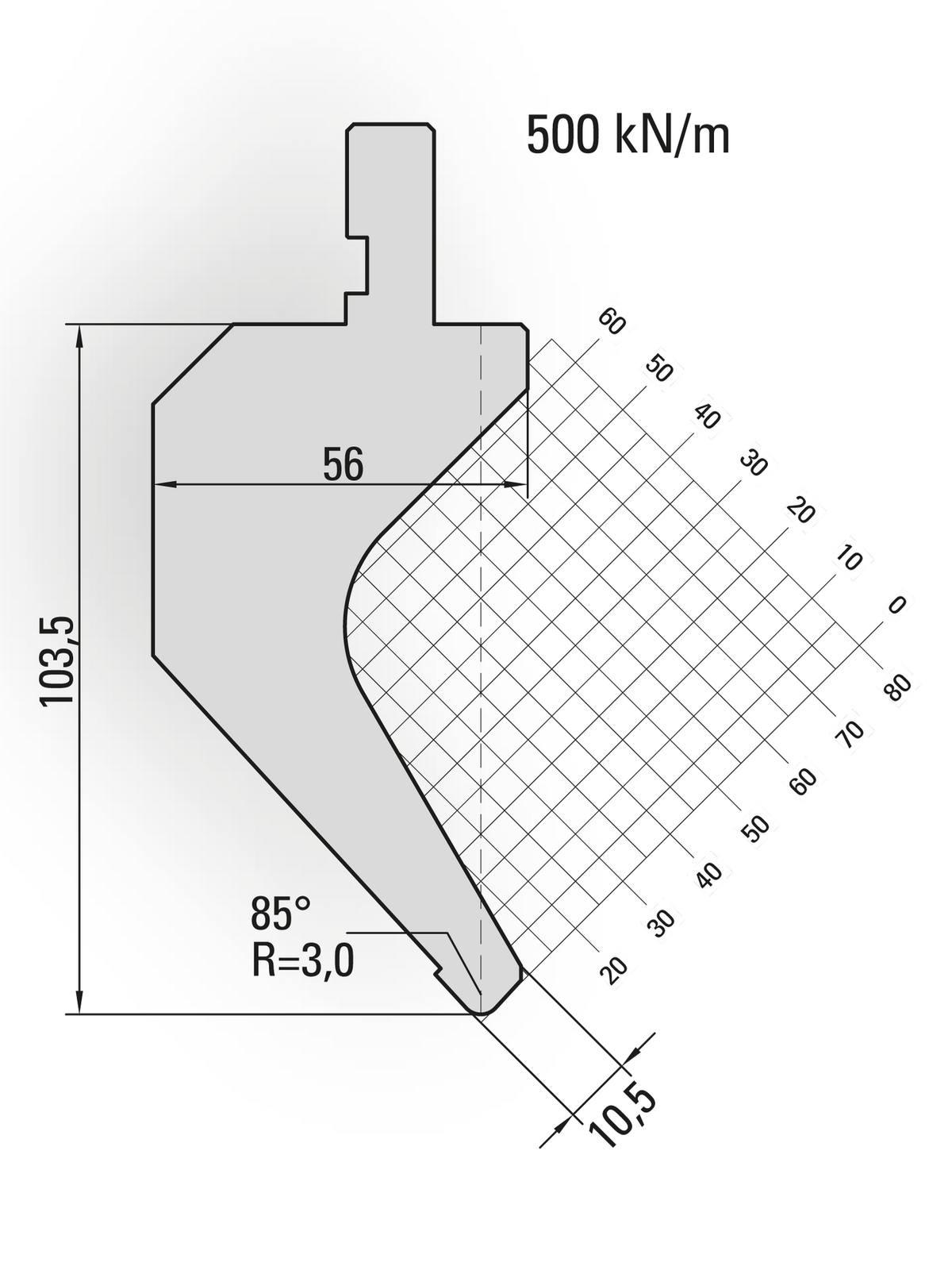 Lengte: 415mm - Gewicht: 11 kg