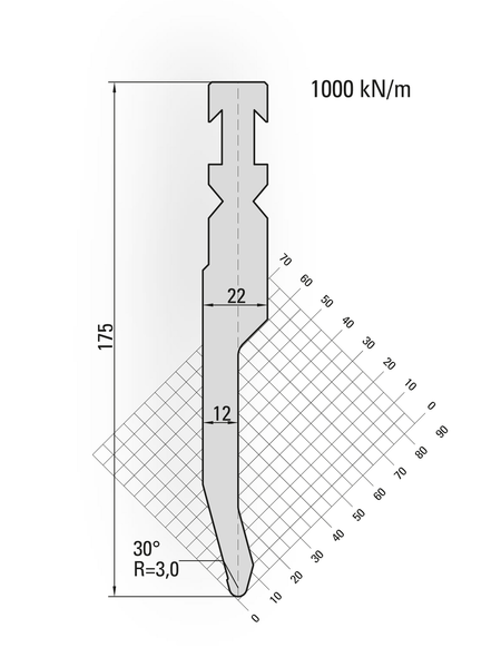 Lengte: 100mm - Gewicht: 2 kg
