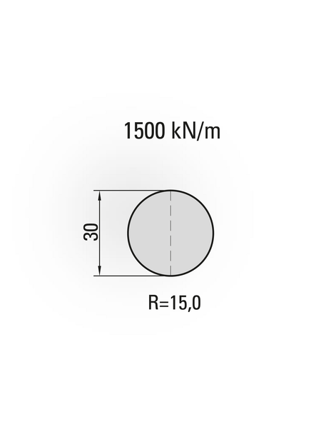 Lengte: 500mm - Gewicht: 2.8 kg