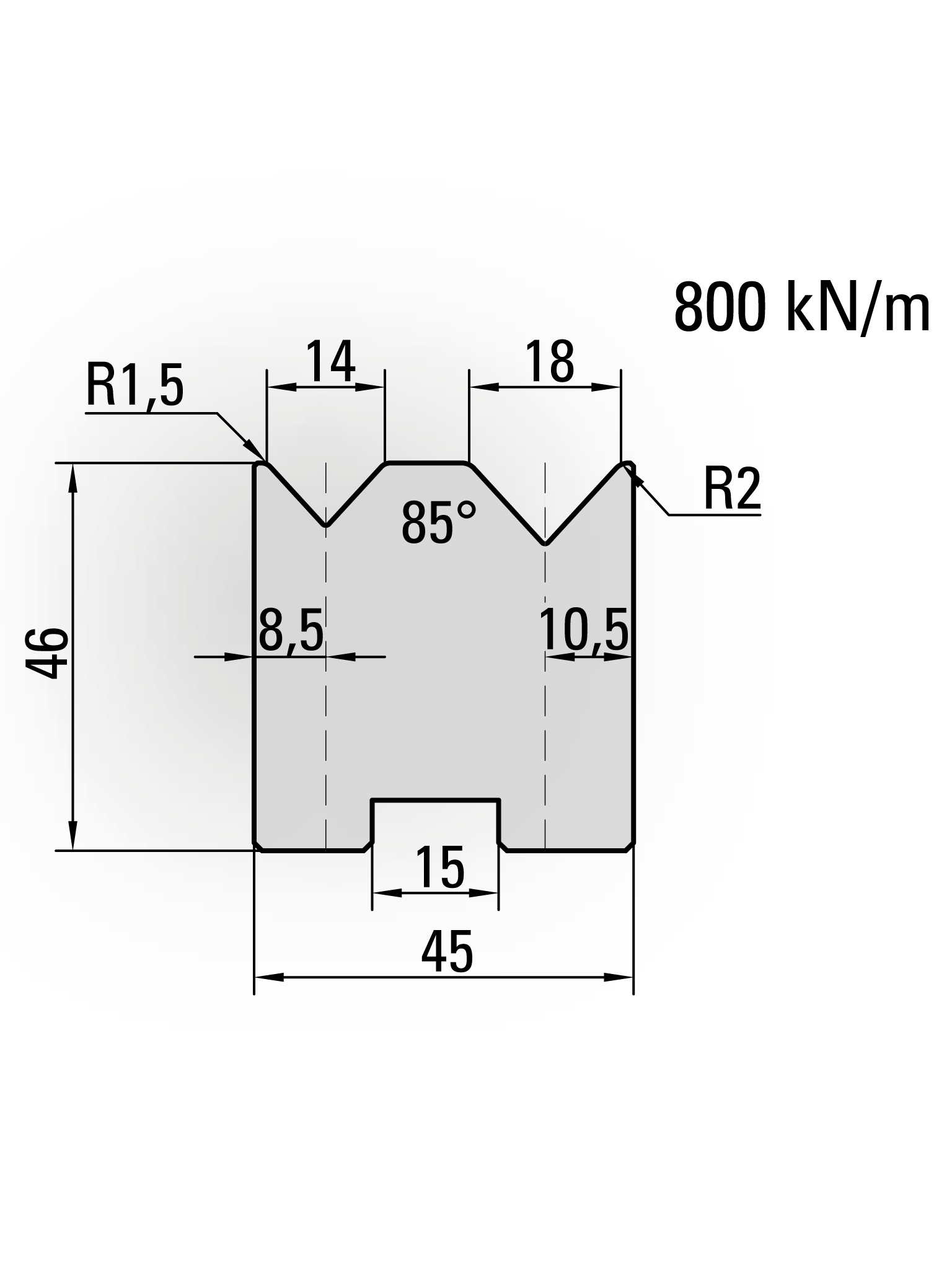 Lengte: 415mm - Gewicht: 6 kg
