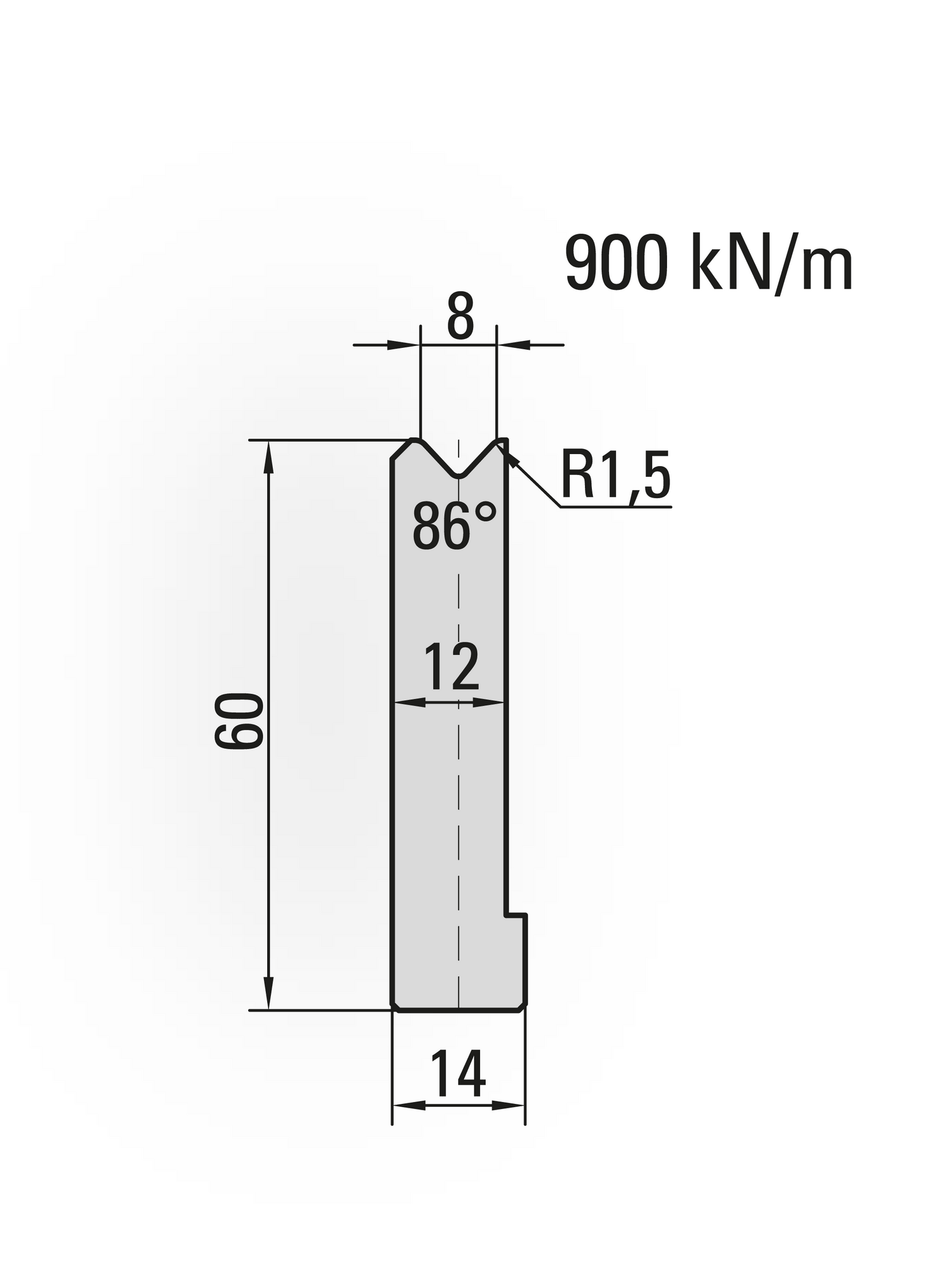 Lengte: 415mm - Gewicht: 2.3 kg