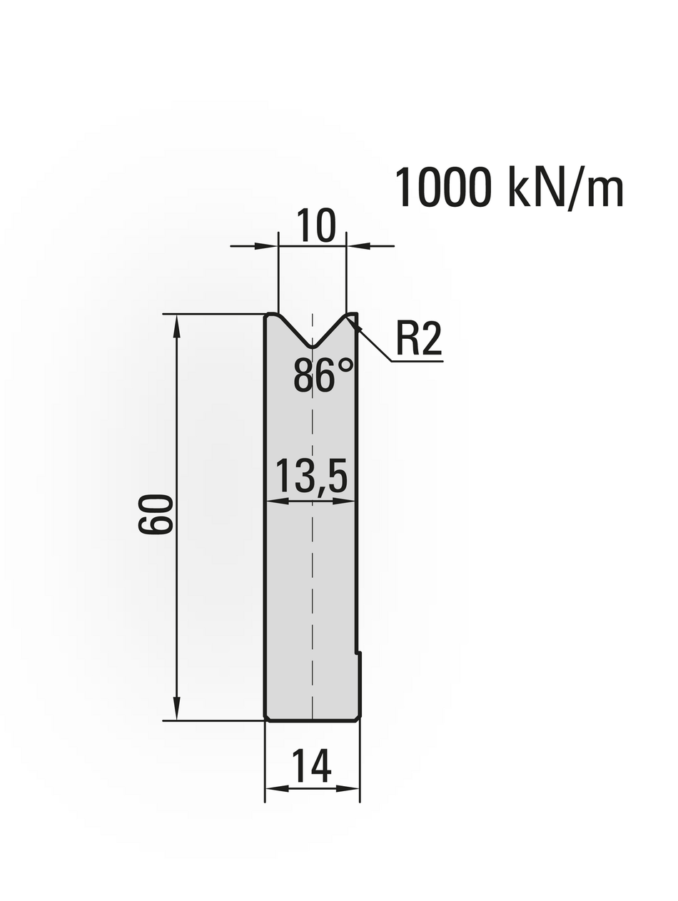 Lengte: 415mm - Gewicht: 2.6 kg