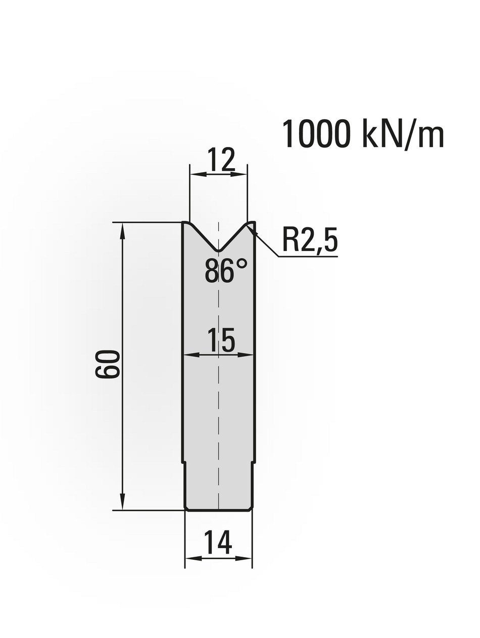 Lengte: 415mm - Gewicht: 2.8 kg