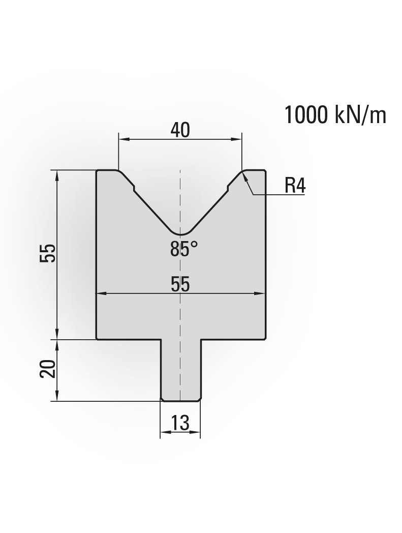 Lengte: 100mm - Gewicht: 2.2 kg