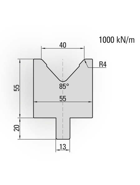 Lengte: 100mm - Gewicht: 2.2 kg