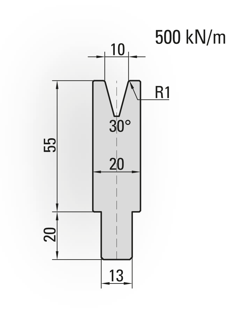 Lengte: 100mm - Gewicht: 1 kg