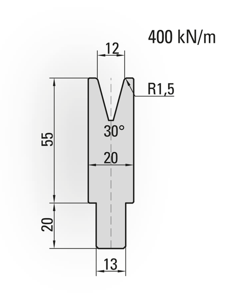 Lengte: 100mm - Gewicht: 1 kg