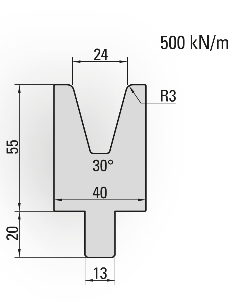 Lengte: 100mm - Gewicht: 1.6 kg