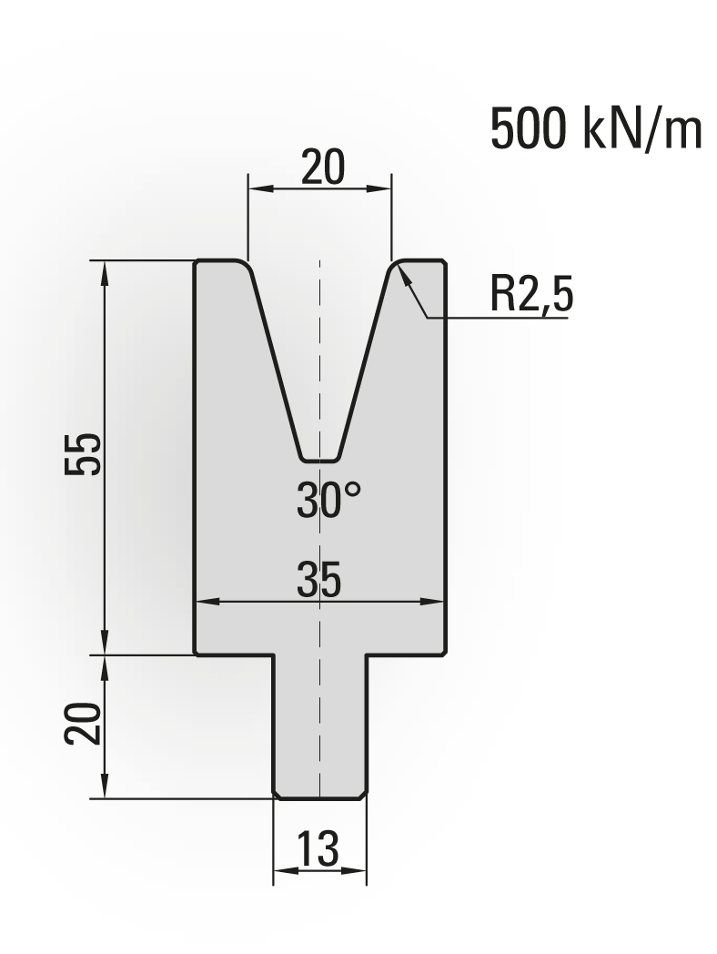 Lengte: 100mm - Gewicht: 1.4 kg