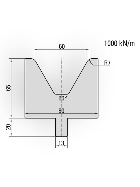 Lengte: 100mm - Gewicht: 3.1 kg