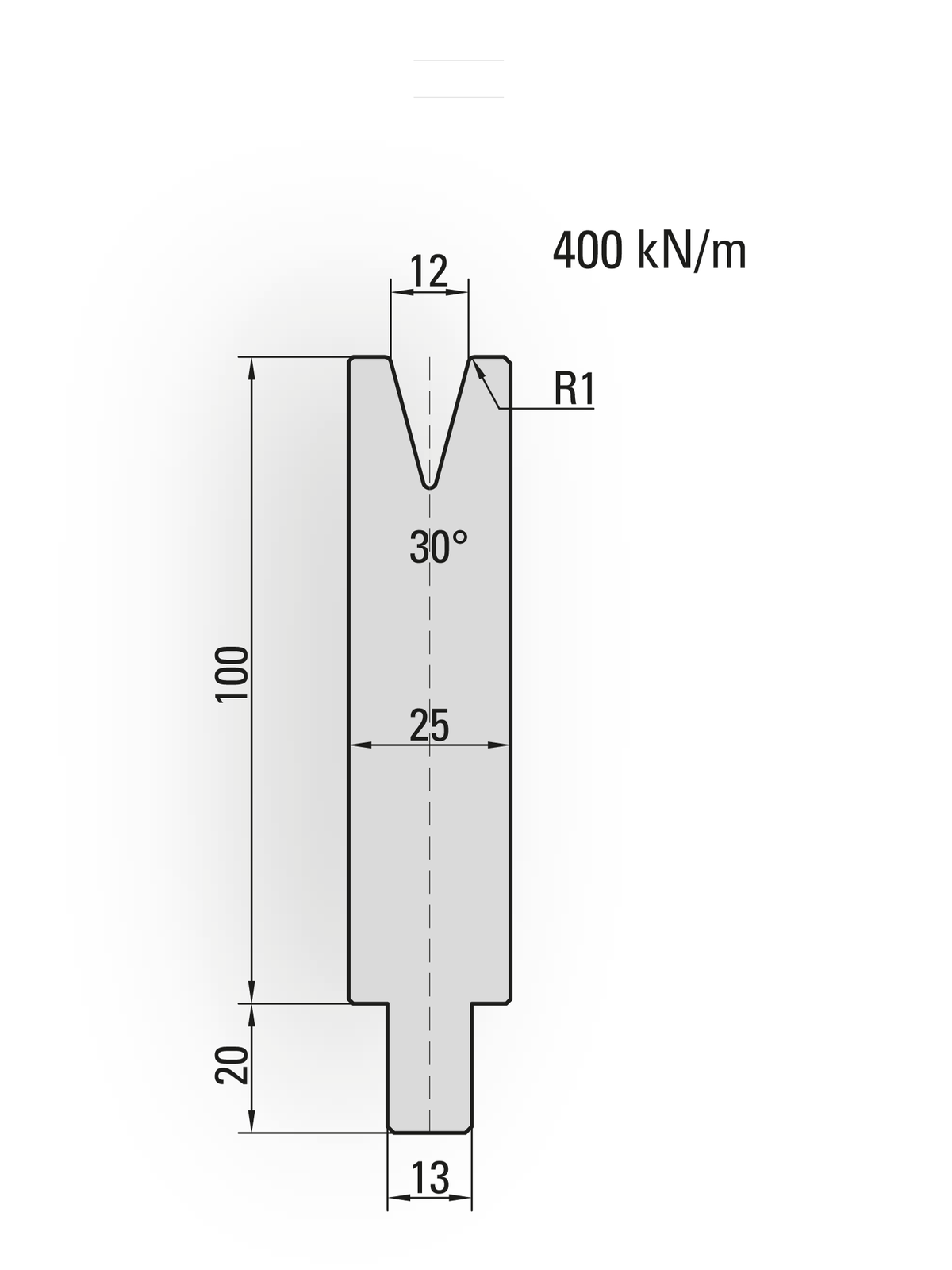 Lengte: 100mm - Gewicht: 2 kg