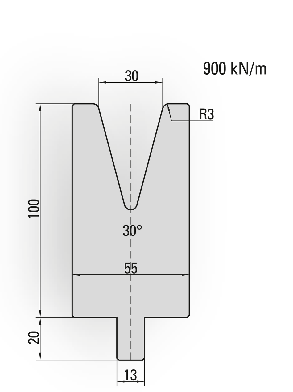 Lengte: 100mm - Gewicht: 3.8 kg