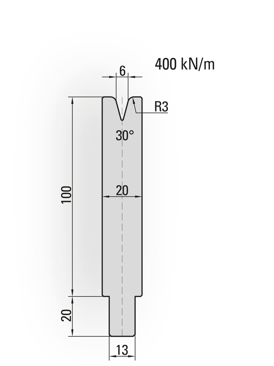 Lengte: 100mm - Gewicht: 1.7 kg