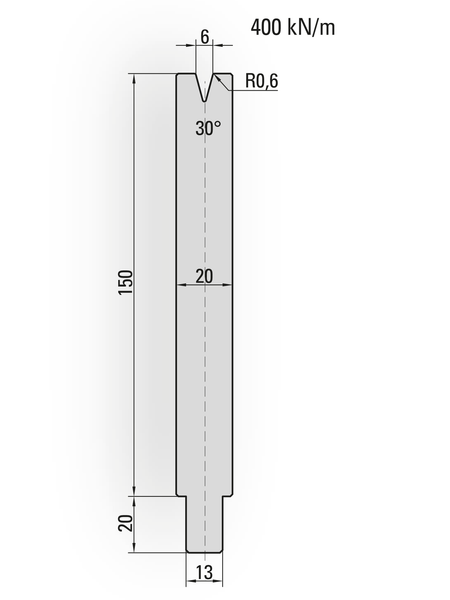 Lengte: 100mm - Gewicht: 2.5 kg