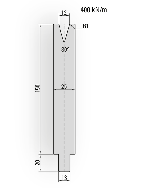 Lengte: 100mm - Gewicht: 3 kg