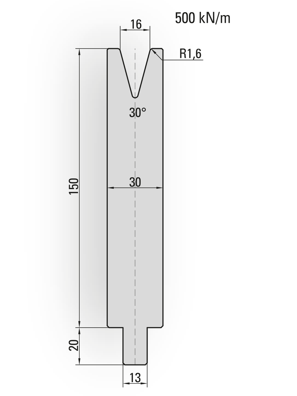 Lengte: 100mm - Gewicht: 3.5 kg