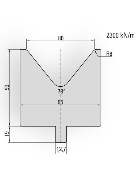 Lengte: 250mm - Gewicht: 13.7 kg