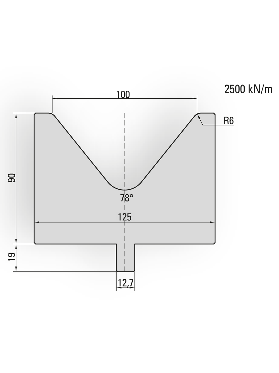 Lengte: 250mm - Gewicht: 17 kg