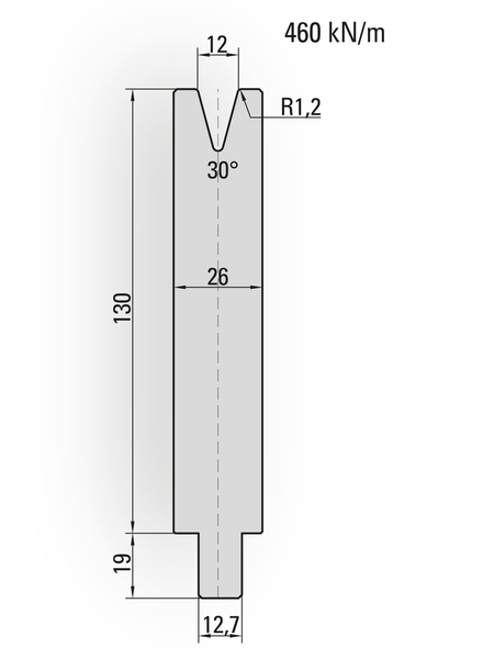 Lengte: 250mm - Gewicht: 6.9 kg