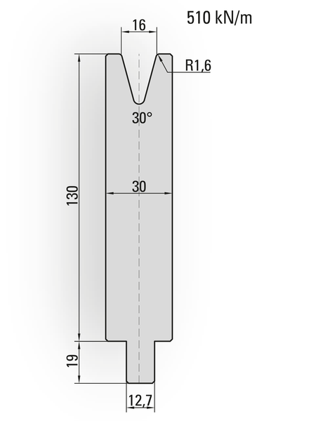 Lengte: 250mm - Gewicht: 7.8 kg