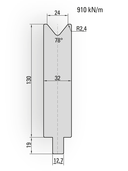 Lengte: 250mm - Gewicht: 8.4 kg