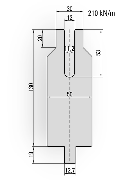 Lengte: 250mm - Gewicht: 11.3 kg