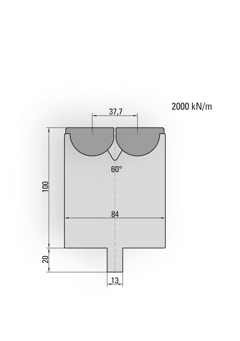 Lengte: 300mm - Gewicht: 17.4 kg