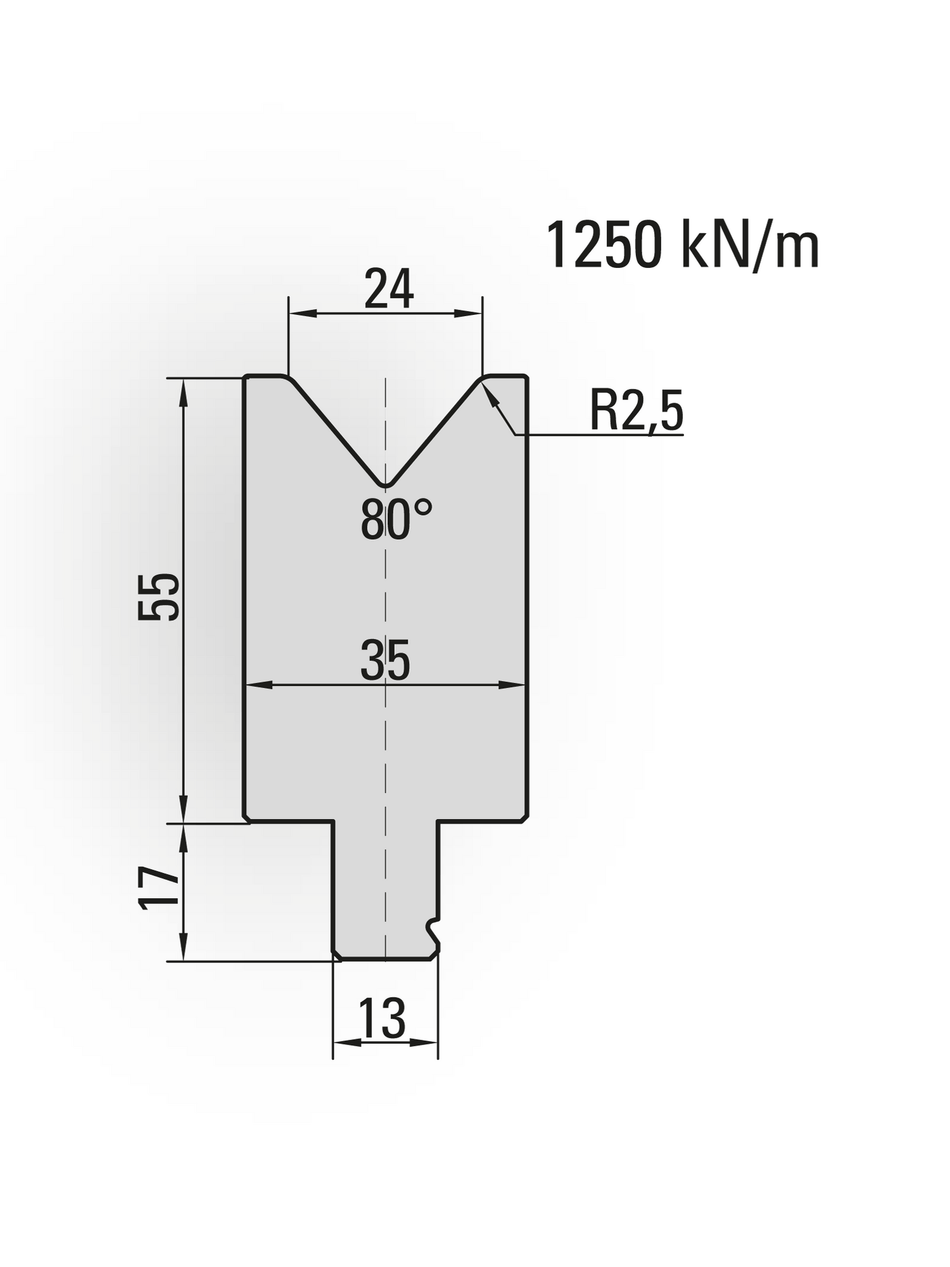 Lengte: 100mm - Gewicht: 1.5 kg