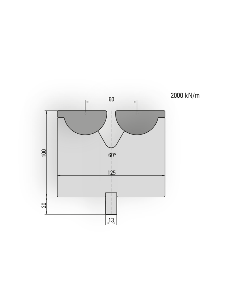 Lengte: 100mm - Gewicht: 9.1 kg