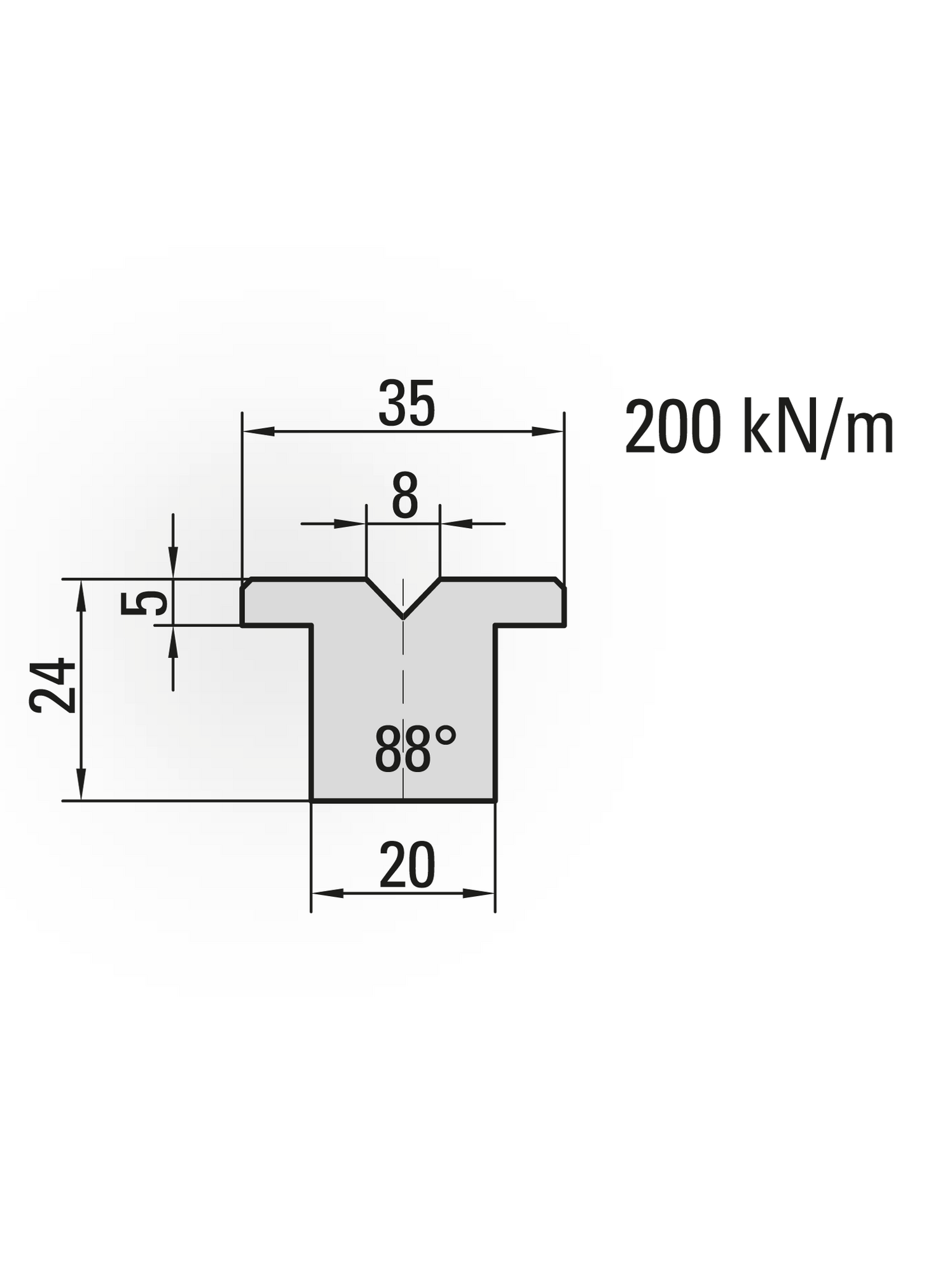 Lengte: 415mm - Gewicht: 0.2 kg