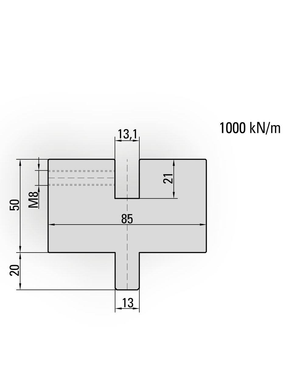 Lengte: 500mm - Gewicht: 16.6 kg