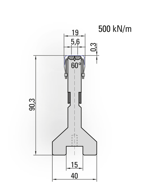 Lengte: 50mm - Gewicht: 0.6 kg