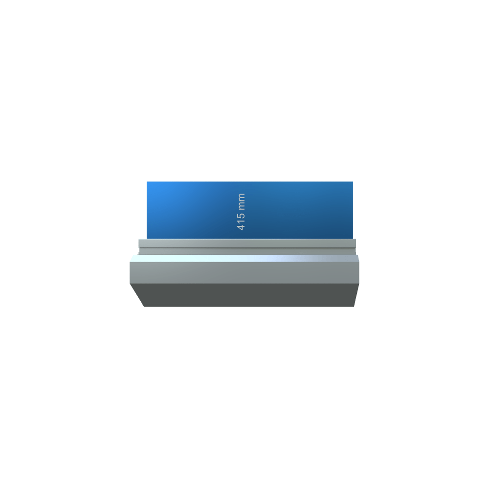 Lengte: 415mm - Gewicht: 8.6 kg