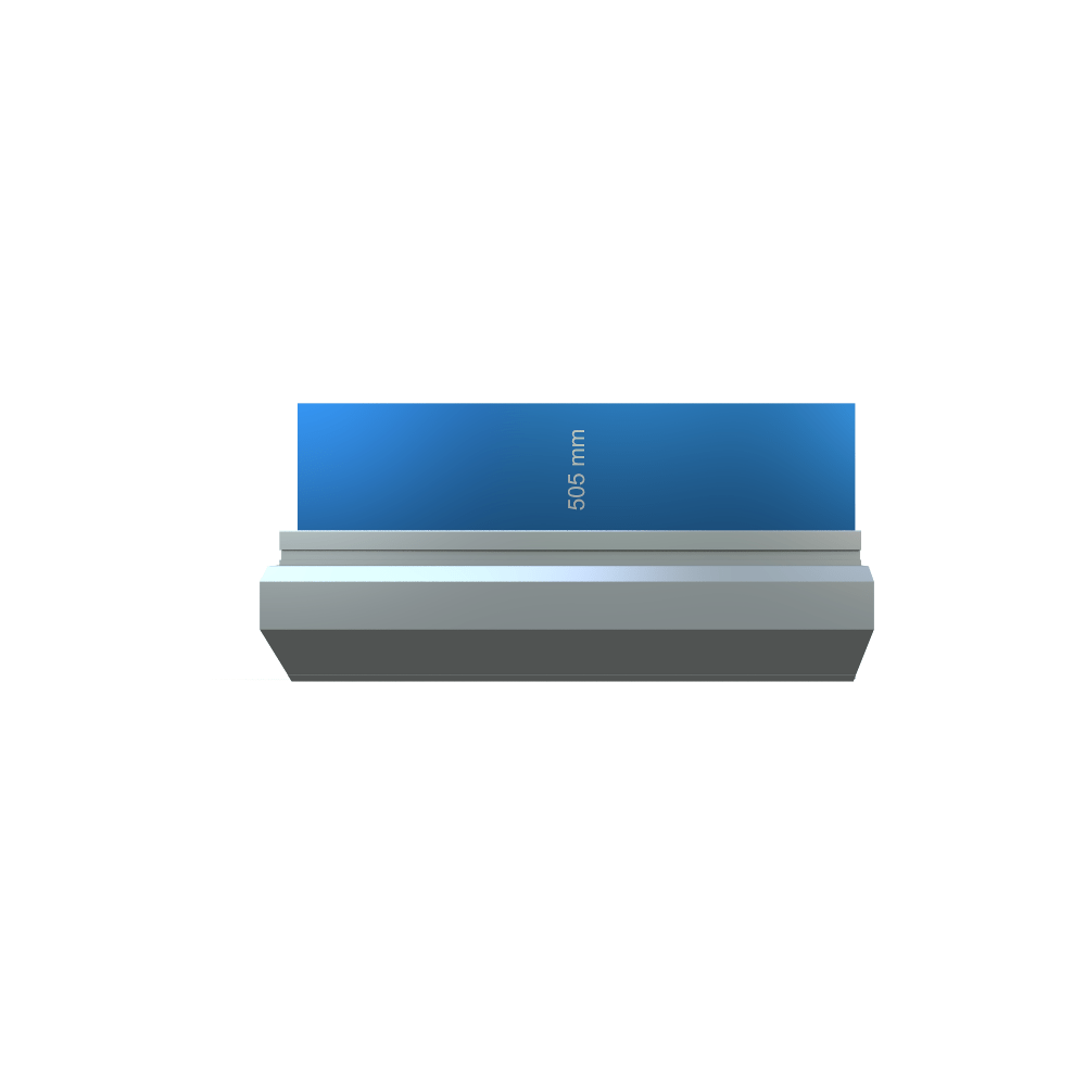 Lengte: 505mm - Gewicht: 39.5 kg